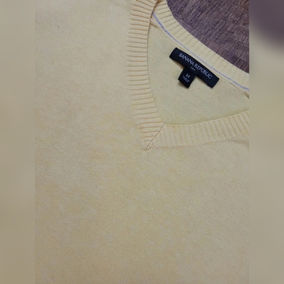 Banana Republic ribbed shoulder sweater - Picture 2 of 8
